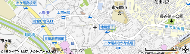 神奈川県横浜市青葉区市ケ尾町1471周辺の地図