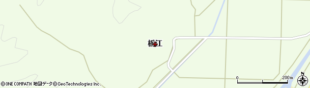 兵庫県豊岡市栃江周辺の地図