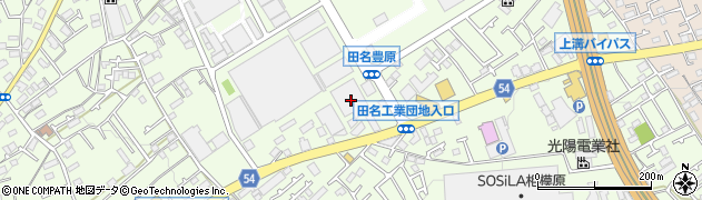 神奈川県相模原市中央区田名4130-1周辺の地図