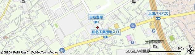 神奈川県相模原市中央区田名4126周辺の地図