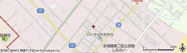 千葉県山武市本須賀3706周辺の地図