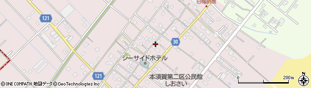 千葉県山武市本須賀3720周辺の地図
