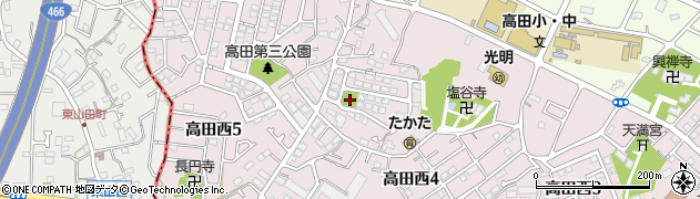 高田寺谷戸公園周辺の地図