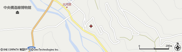 長野県下伊那郡大鹿村大河原3080周辺の地図