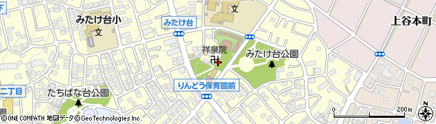神奈川県横浜市青葉区みたけ台32周辺の地図