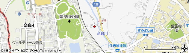 神奈川県横浜市青葉区奈良町1048周辺の地図