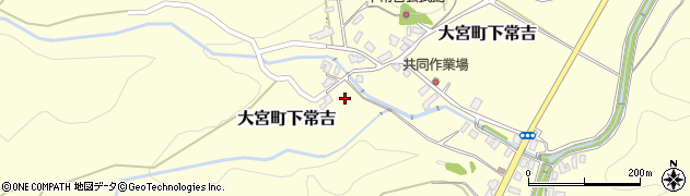 京都府京丹後市大宮町下常吉周辺の地図