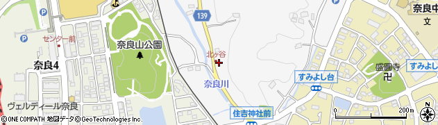 神奈川県横浜市青葉区奈良町849周辺の地図