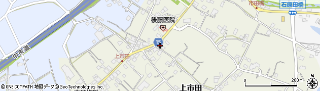 上市田郵便局 ＡＴＭ周辺の地図