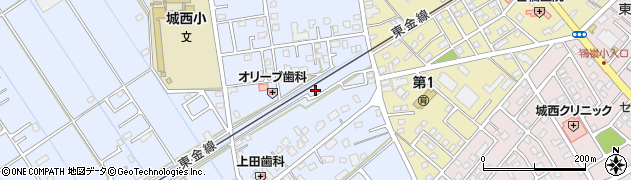 千葉県東金市台方11周辺の地図