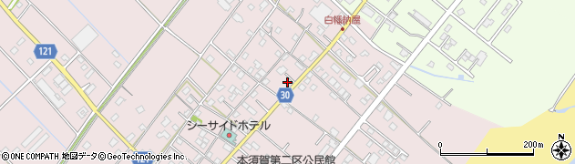 千葉県山武市本須賀3743周辺の地図