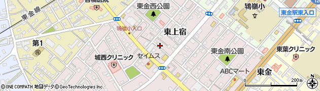 極真館千葉県支部東金道場周辺の地図