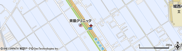 くるまやラーメン 東金店周辺の地図
