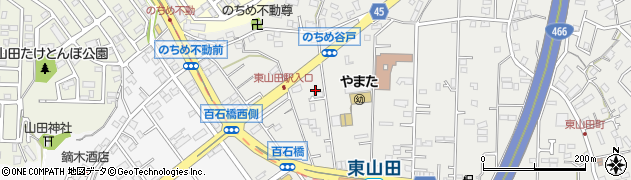 神奈川県横浜市都筑区東山田町周辺の地図