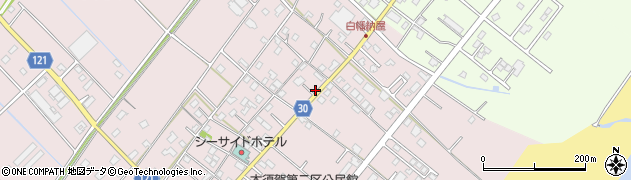 千葉県山武市本須賀3795周辺の地図