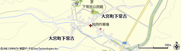 京都府京丹後市大宮町下常吉322周辺の地図