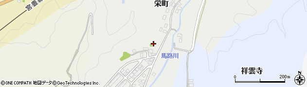 兵庫県豊岡市栄町周辺の地図
