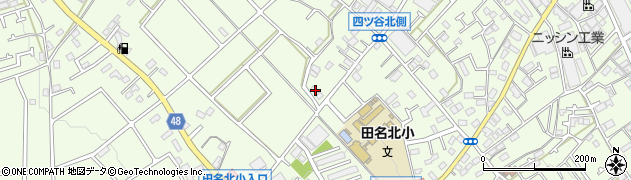 神奈川県相模原市中央区田名3158-2周辺の地図