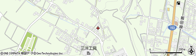 長野県下伊那郡高森町吉田588周辺の地図