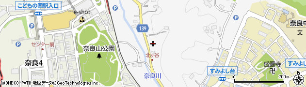 神奈川県横浜市青葉区奈良町842周辺の地図