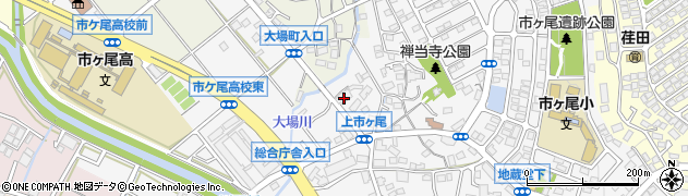 神奈川県横浜市青葉区市ケ尾町1788周辺の地図