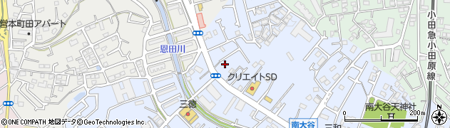 東京都町田市南大谷33周辺の地図