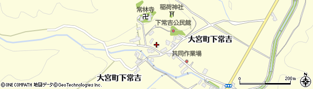 京都府京丹後市大宮町下常吉340周辺の地図
