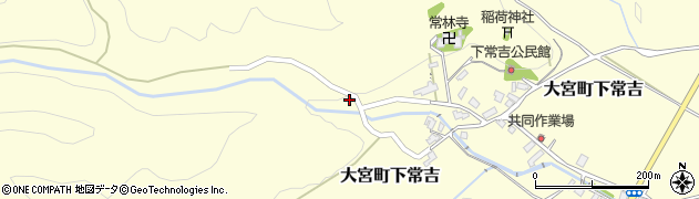 京都府京丹後市大宮町下常吉385周辺の地図