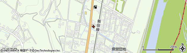 市田郵便局周辺の地図