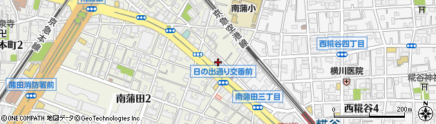 ピザーラ蒲田店周辺の地図