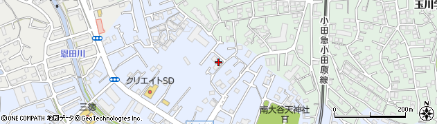 東京都町田市南大谷511周辺の地図