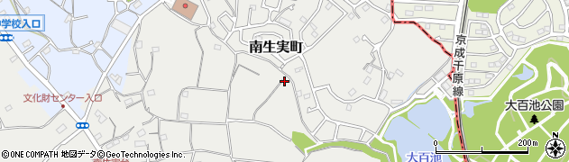 千葉県千葉市中央区南生実町1087周辺の地図