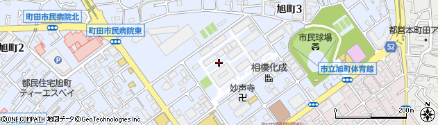 東京都町田市旭町3丁目周辺の地図