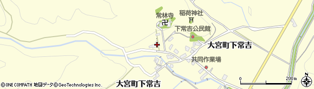 京都府京丹後市大宮町下常吉364周辺の地図