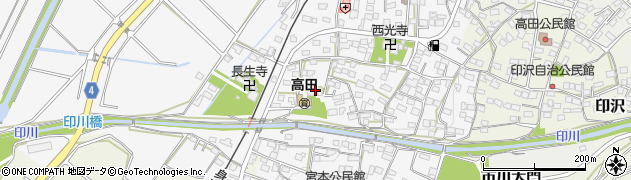 流通寺周辺の地図
