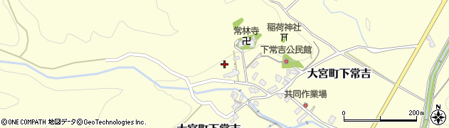 京都府京丹後市大宮町下常吉362周辺の地図