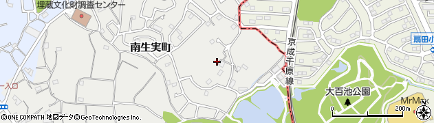 千葉県千葉市中央区南生実町1336周辺の地図