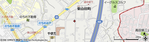 神奈川県横浜市都筑区東山田町257周辺の地図