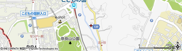 神奈川県横浜市青葉区奈良町859周辺の地図