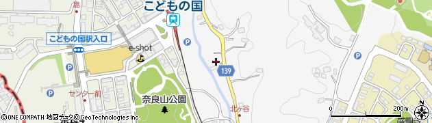 神奈川県横浜市青葉区奈良町860周辺の地図