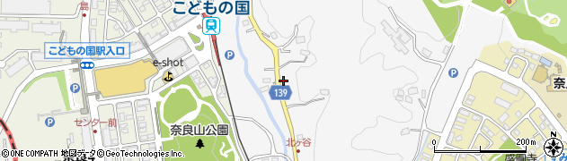 神奈川県横浜市青葉区奈良町855周辺の地図