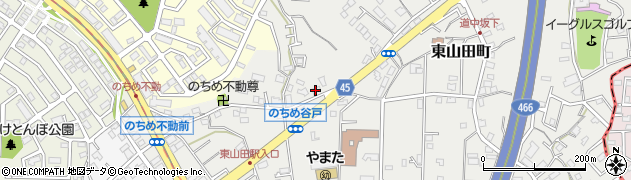 神奈川県横浜市都筑区東山田町1246周辺の地図