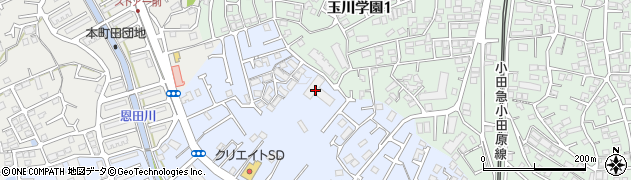 東京都町田市南大谷511-114周辺の地図