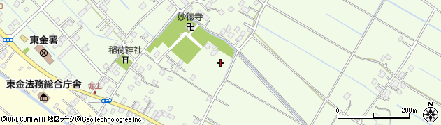 千葉県東金市北之幸谷周辺の地図