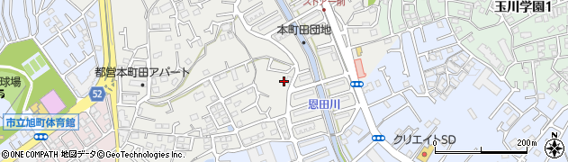 東京都町田市本町田172周辺の地図