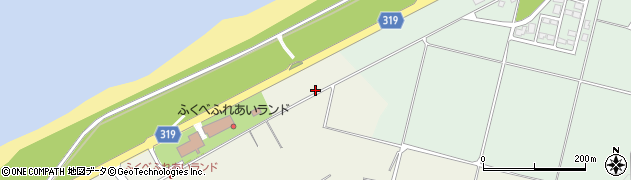 鳥取県鳥取市福部町海士1007周辺の地図