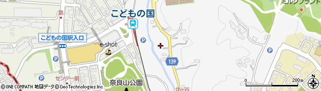 神奈川県横浜市青葉区奈良町862周辺の地図