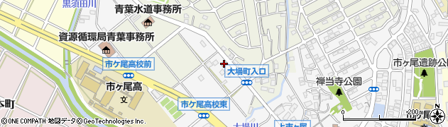 神奈川県横浜市青葉区市ケ尾町1904周辺の地図
