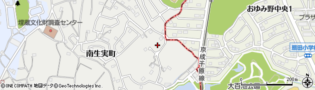千葉県千葉市中央区南生実町1320周辺の地図