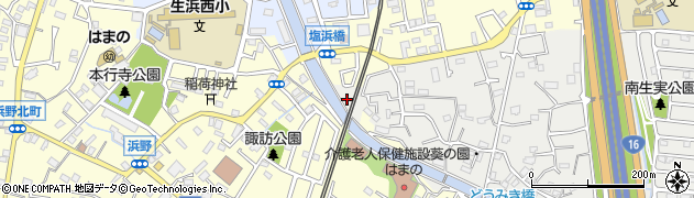 千葉県千葉市中央区南生実町1周辺の地図